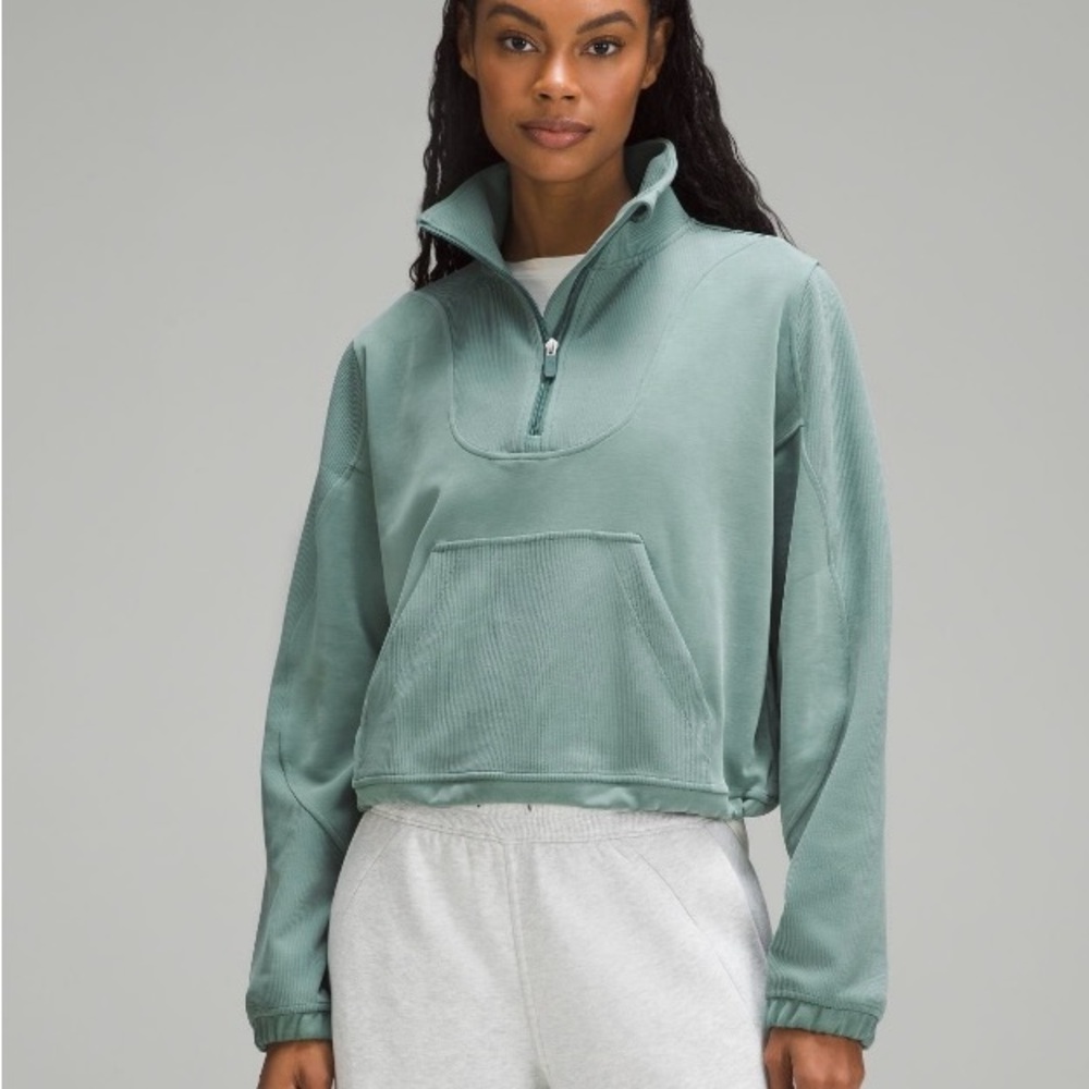 Lululemon Brushed Softstreme Half Zip